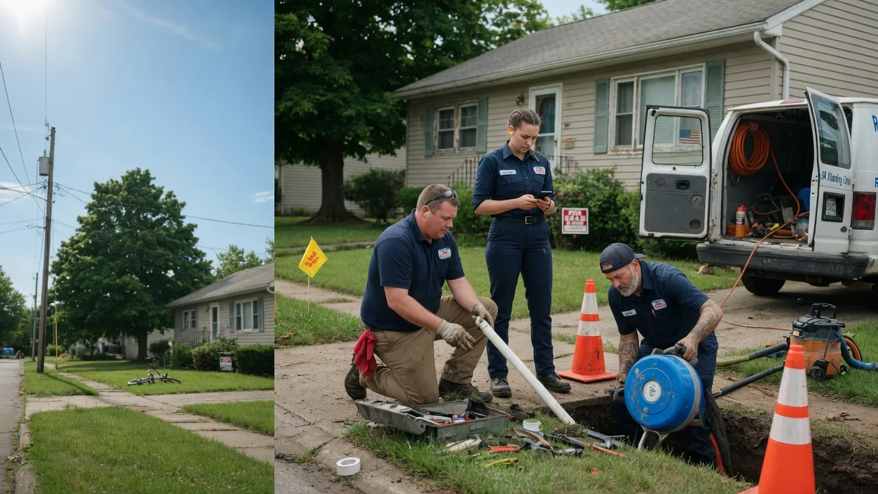 Sewer Line Repair in Campus, IL near me